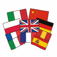 EAL multiple flags with uk flag in the middle (Small)